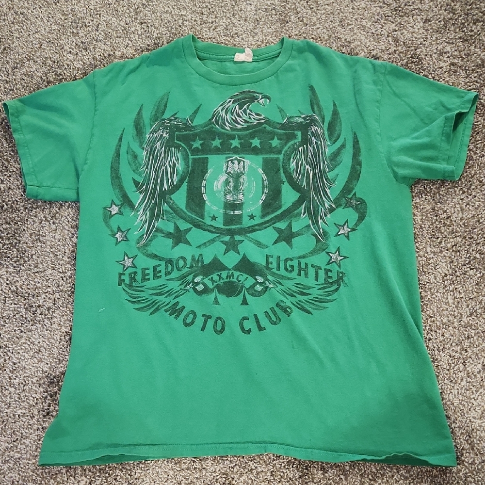 Green Graphic Tee for Men